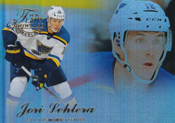 insert RC karta JORI LEHTERA 14-15 Fleer Showcase Flair Showcase číslo 65